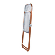 Lawrence Acrylic Folding Chair With Metal Frame - Elax Furniture
