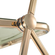 Lawrence Acrylic Folding Chair With Metal Frame - Elax Furniture