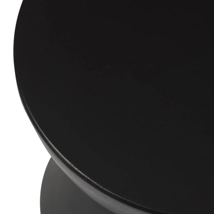 LeisureMod Loft Collection Fiberglass Outdoor Side Table in Moss Grey - Elax Furniture