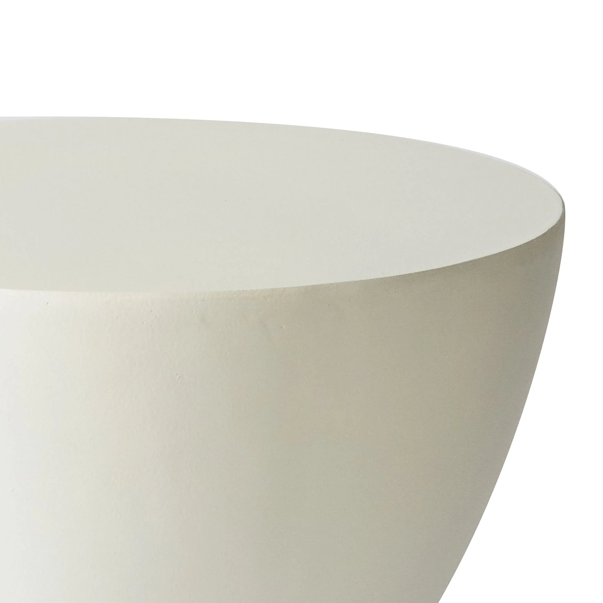 LeisureMod Loft Collection Fiberglass Outdoor Side Table in Moss Grey - Elax Furniture