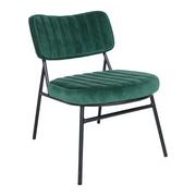 Marilane Upholstered Velvet Accent Chair With Metal Frame - Elax Furniture