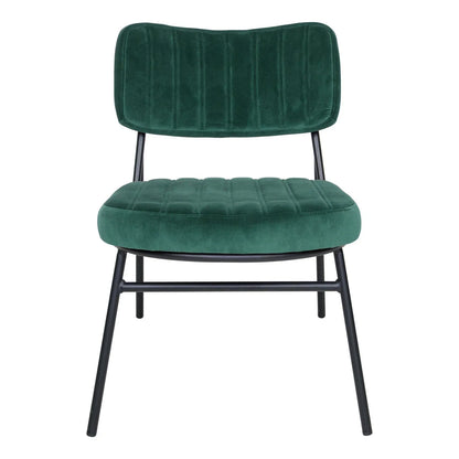 Marilane Upholstered Velvet Accent Chair With Metal Frame - Elax Furniture