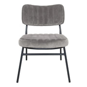 Marilane Upholstered Velvet Accent Chair With Metal Frame - Elax Furniture