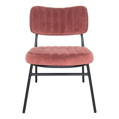 Marilane Velvet Accent Chair With Metal Frame Set of 2 - Elax Furniture