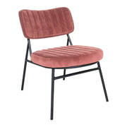 Marilane Upholstered Velvet Accent Chair With Metal Frame - Elax Furniture