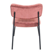 Marilane Upholstered Velvet Accent Chair With Metal Frame - Elax Furniture