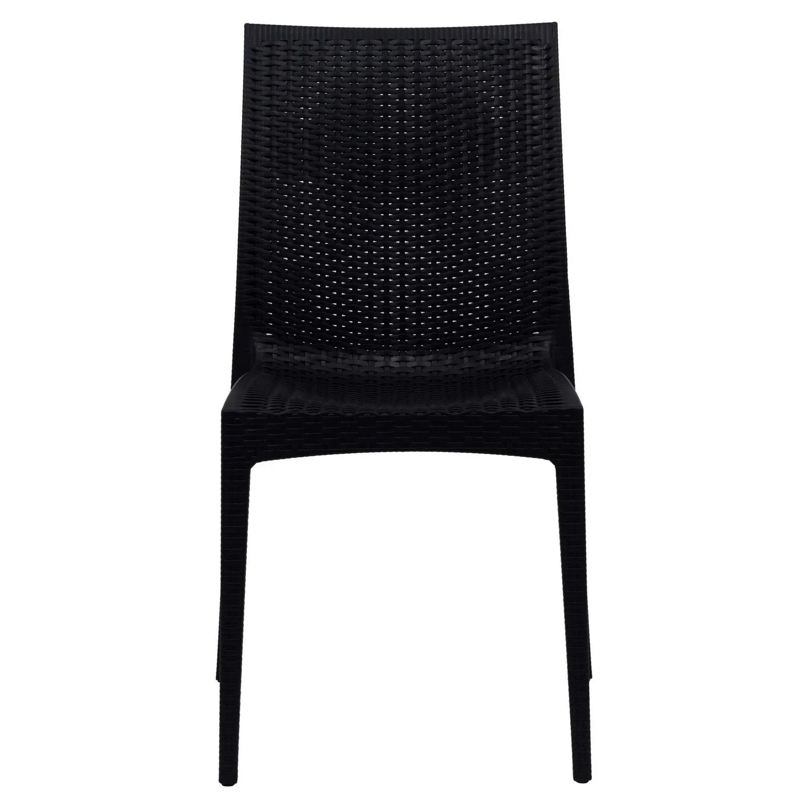 Mace Patio Outdoor Dining Chair with Weave Design in Polypropylene - Elax Furniture