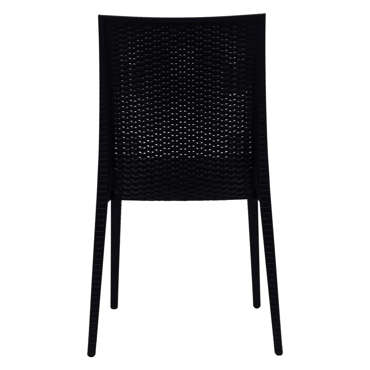 Mace Mid-Century 7-Piece Outdoor Dining Set: 4 Side Chairs & 2 Armchairs - Elax Furniture