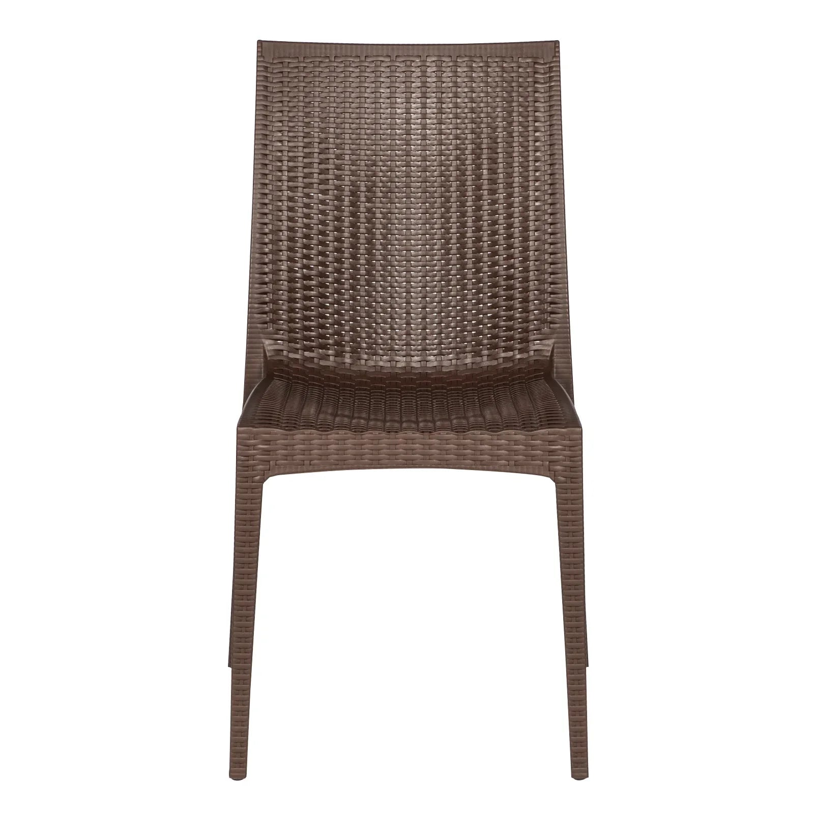 Mace Patio Outdoor Dining Chair with Weave Design in Polypropylene - Elax Furniture
