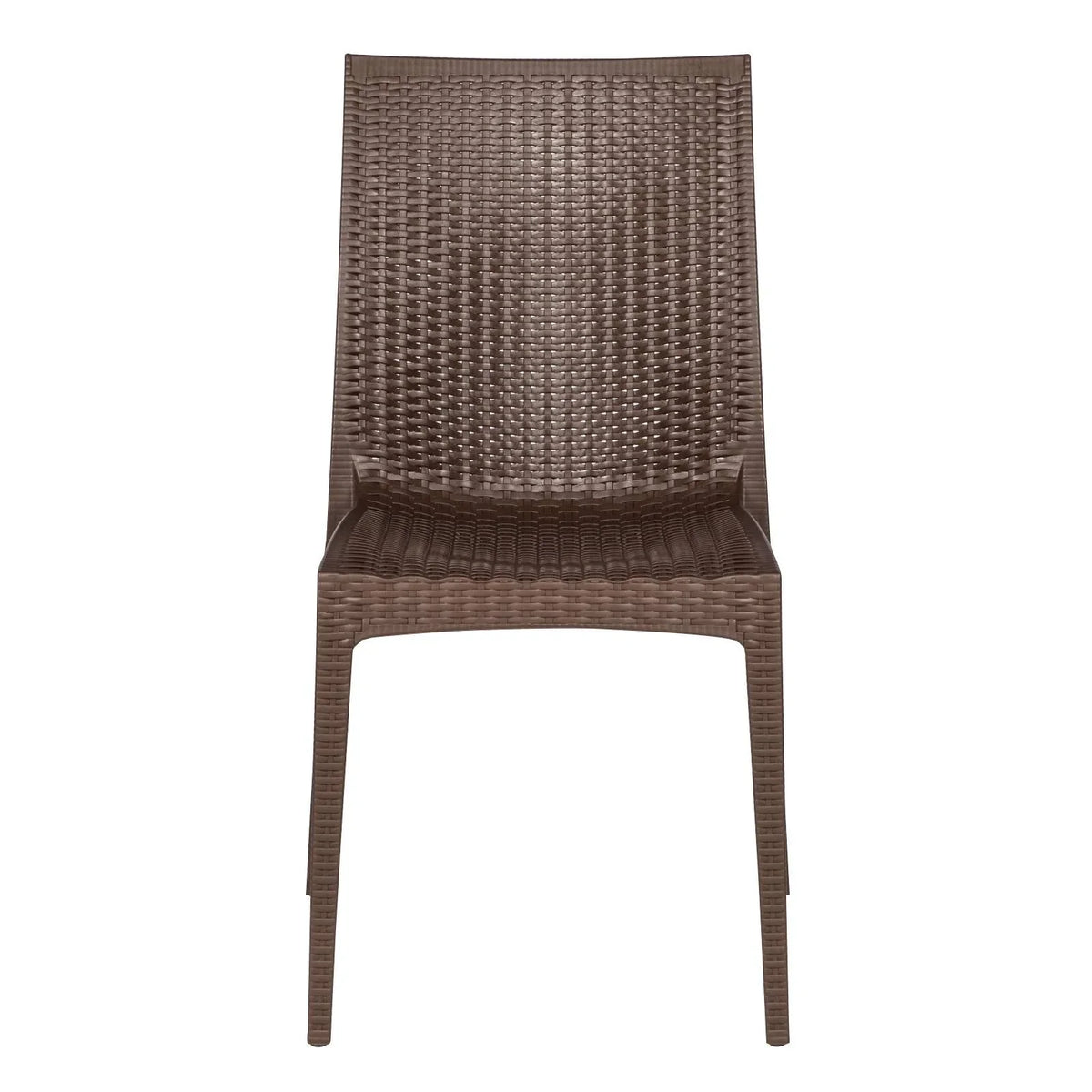 Mace Mid-Century 7-Piece Outdoor Dining Set: 4 Side Chairs & 2 Armchairs - Elax Furniture