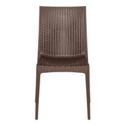 Mace Mid-Century 7-Piece Outdoor Dining Set: 4 Side Chairs & 2 Armchairs - Elax Furniture