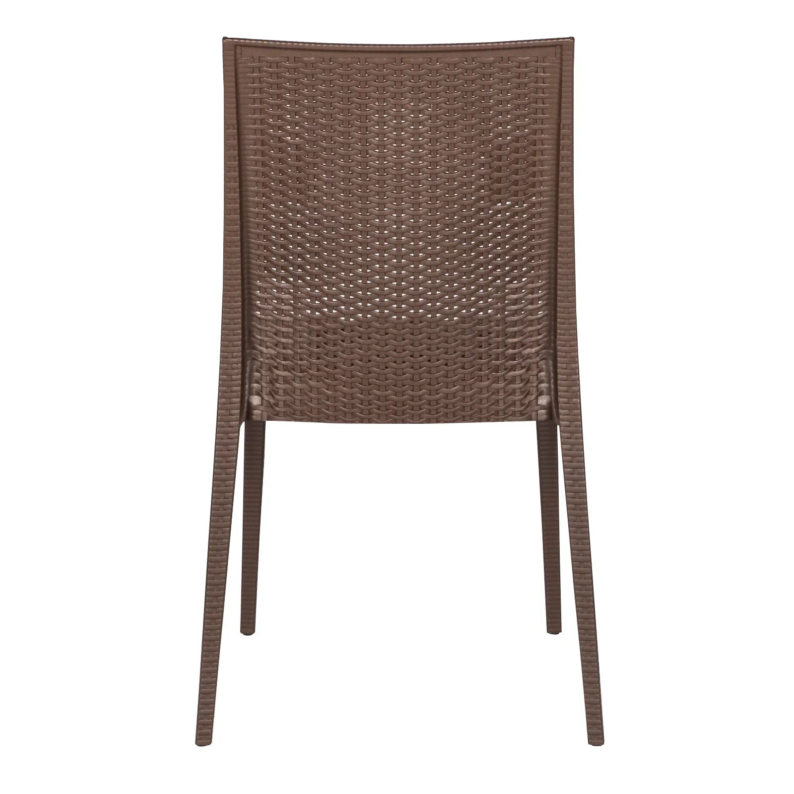 Mace Patio Outdoor Dining Chair with Weave Design in Polypropylene - Elax Furniture