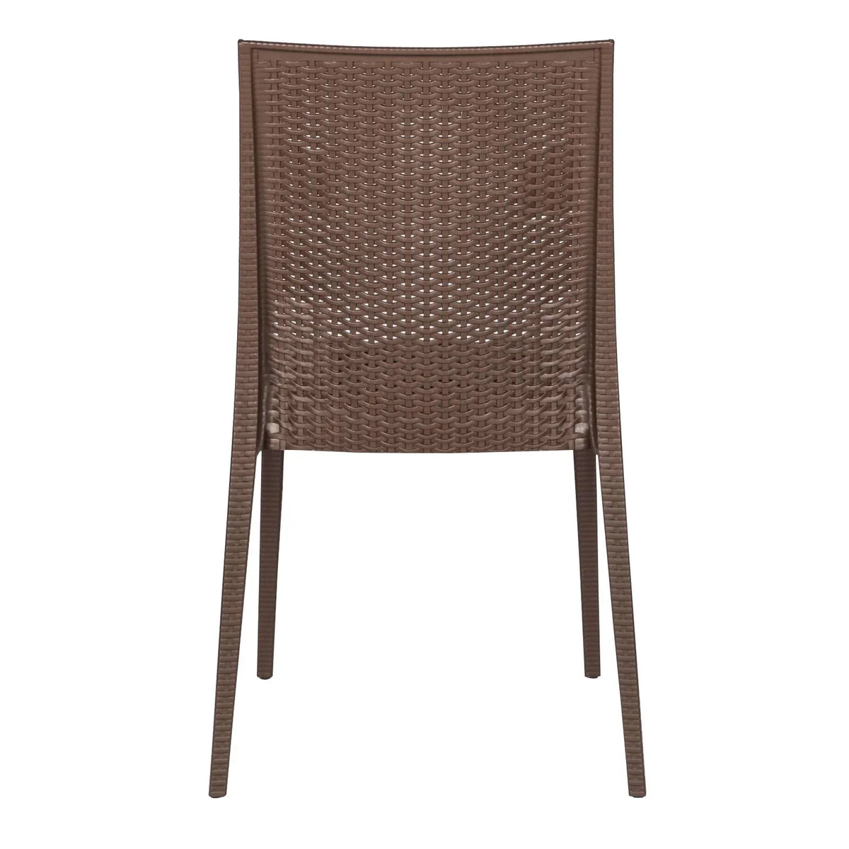 Mace Mid-Century 7-Piece Outdoor Dining Set: 4 Side Chairs & 2 Armchairs - Elax Furniture