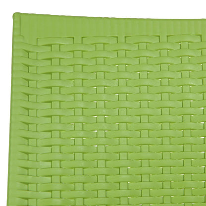 Mace Patio Outdoor Dining Chair with Weave Design in Polypropylene Set of 2 - Elax Furniture