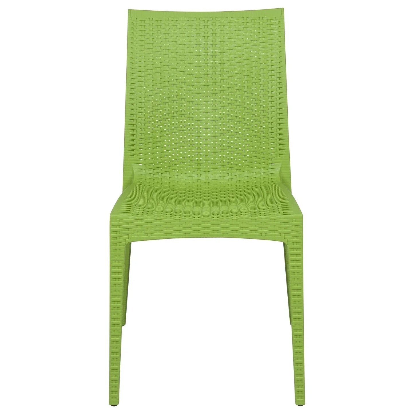Mace Patio Outdoor Dining Chair with Weave Design in Polypropylene - Elax Furniture