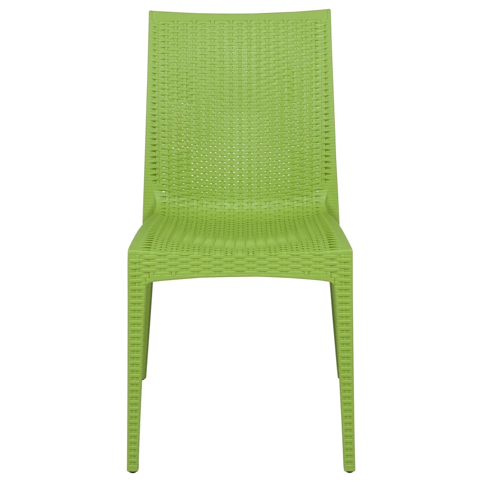 Mace Patio Outdoor Dining Chair with Weave Design in Polypropylene - Elax Furniture
