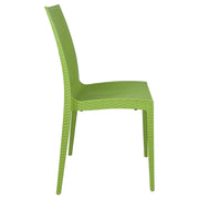 Mace Patio Outdoor Dining Chair with Weave Design in Polypropylene - Elax Furniture