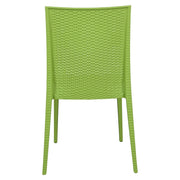 Mace Patio Outdoor Dining Chair with Weave Design in Polypropylene - Elax Furniture