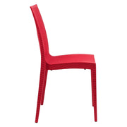 Mace Patio Outdoor Dining Chair with Weave Design in Polypropylene - Elax Furniture