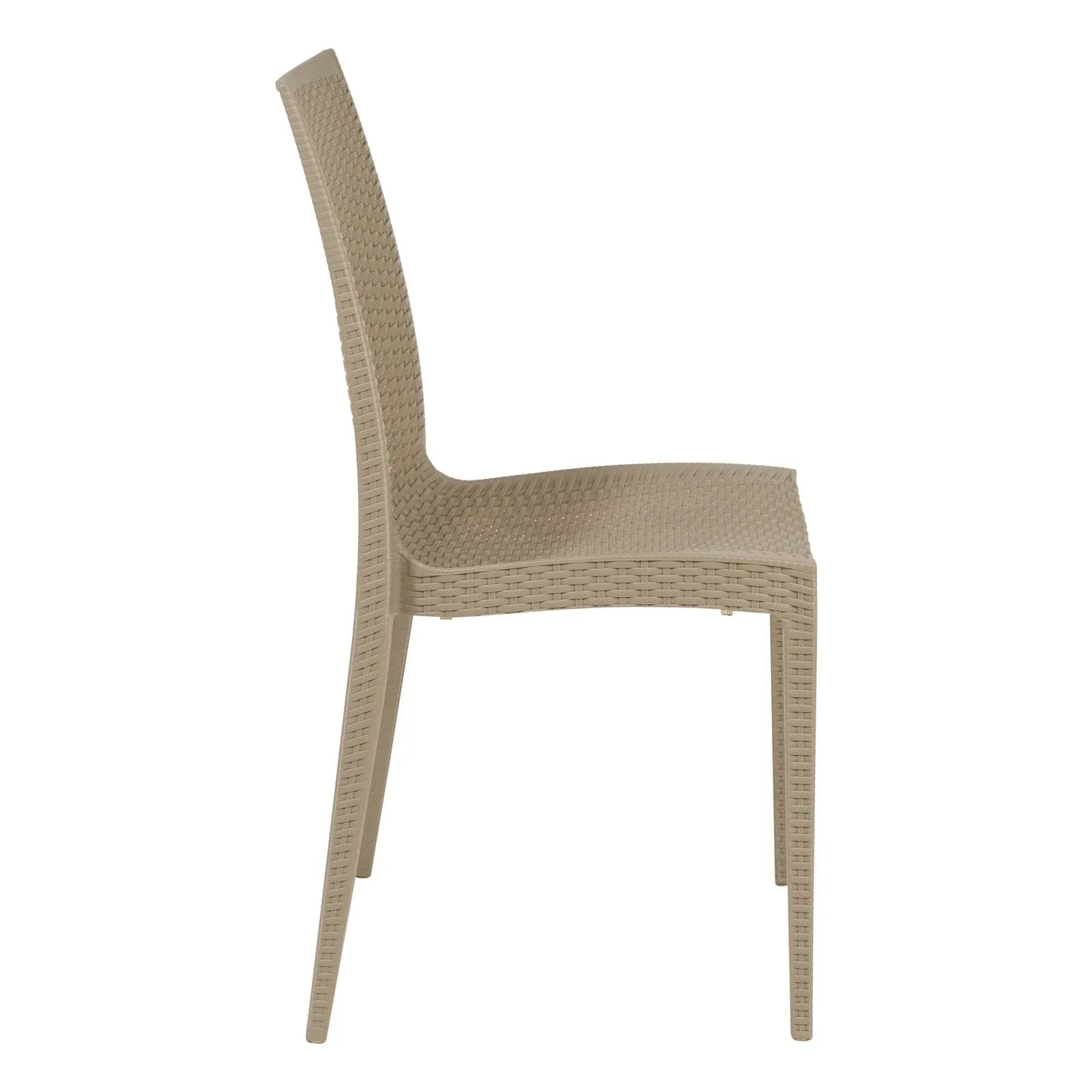Mace Patio Outdoor Dining Chair with Weave Design in Polypropylene - Elax Furniture