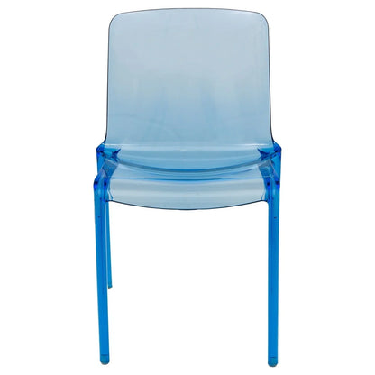Murray Stackable Dining Side Chair in Plastic - Elax Furniture