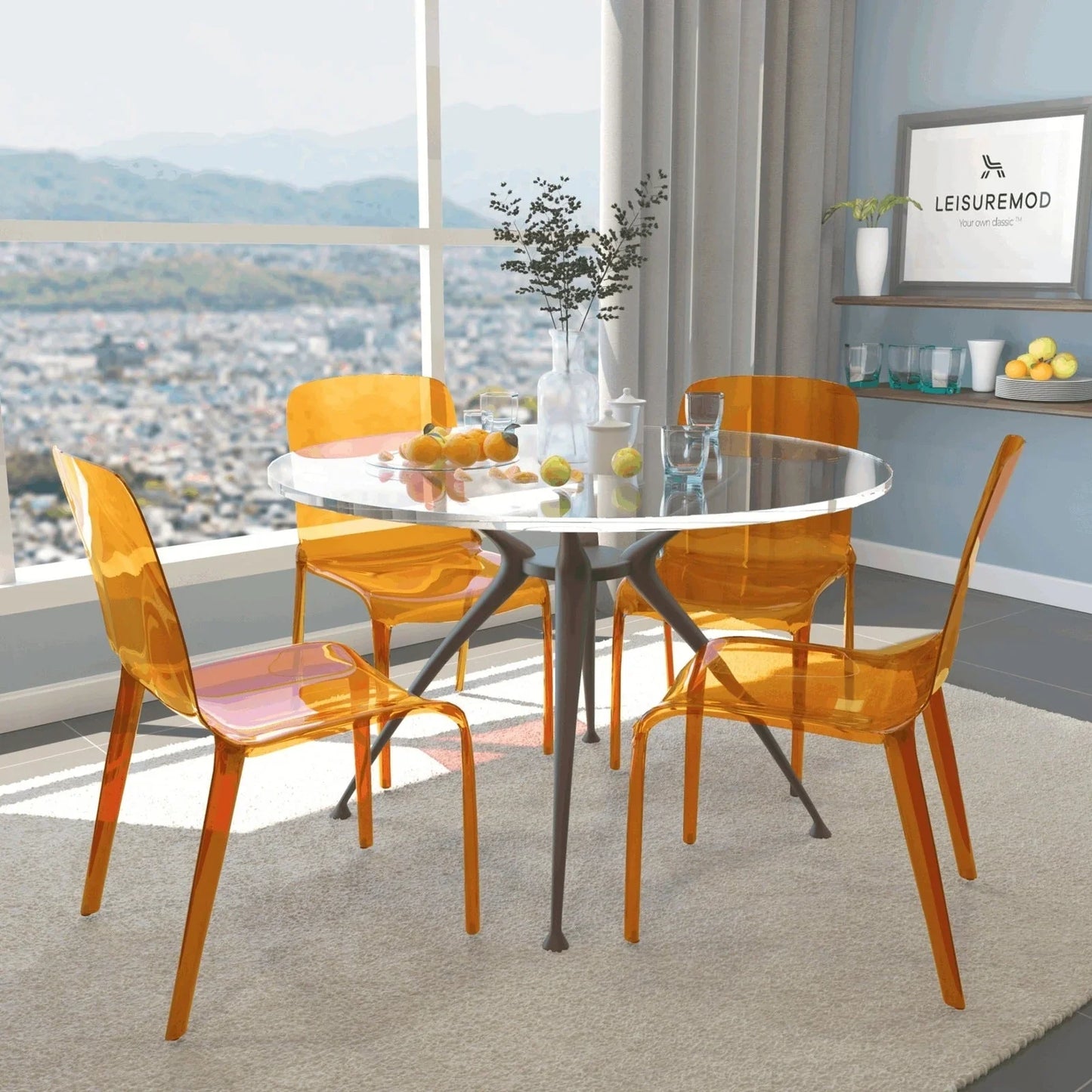 Murray Modern Dining Chair Set of 4 - Elax Furniture