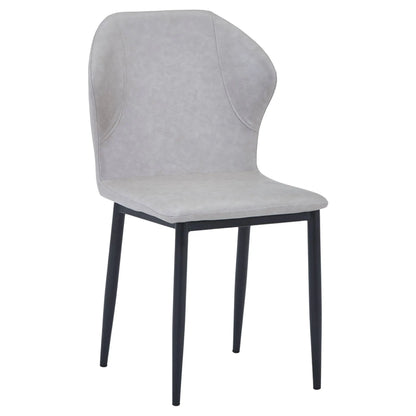 Mosaic Modern Dining Chair Upholstered Fabric Accent Chair with Curved Back