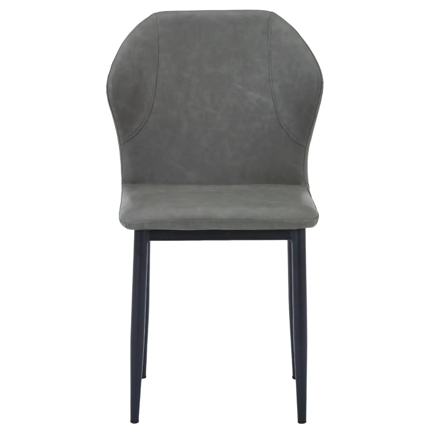 Mosaic Modern Dining Chair Upholstered Fabric Accent Chair with Curved Back