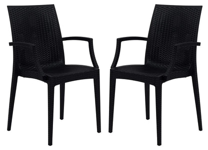 Weave Mace Indoor/Outdoor Chair (With Arms) - Elax Furniture