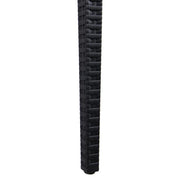 Mace Patio Outdoor Dining Armchair with Weave Design in Polypropylene (Open Box) - Elax Furniture