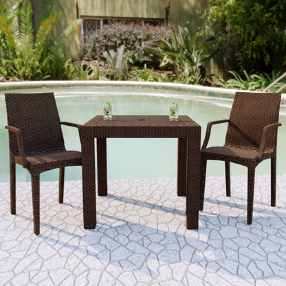 Weave Mace Indoor/Outdoor Chair (With Arms) - Elax Furniture