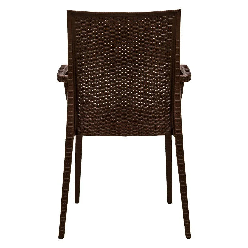 Weave Mace Indoor/Outdoor Chair (With Arms) - Elax Furniture