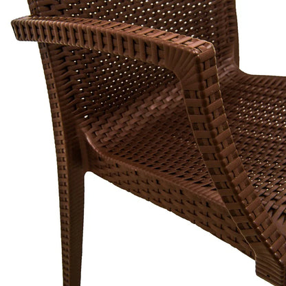Weave Mace Indoor/Outdoor Chair (With Arms) - Elax Furniture