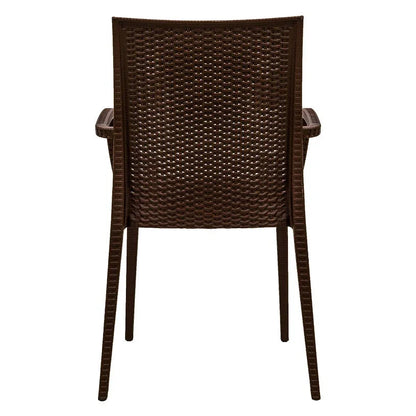 Weave Mace Indoor/Outdoor Chair (With Arms) - Elax Furniture