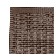 Mace Patio Outdoor Dining Armchair with Weave Design in Polypropylene (Open Box) - Elax Furniture