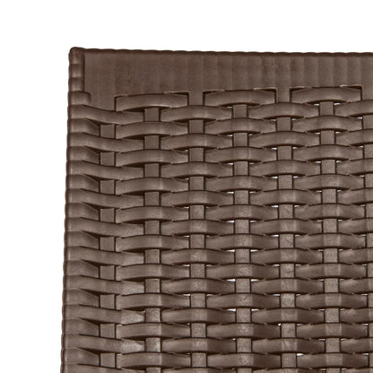 Mace Patio Outdoor Dining Armchair with Weave Design in Polypropylene (Open Box) - Elax Furniture