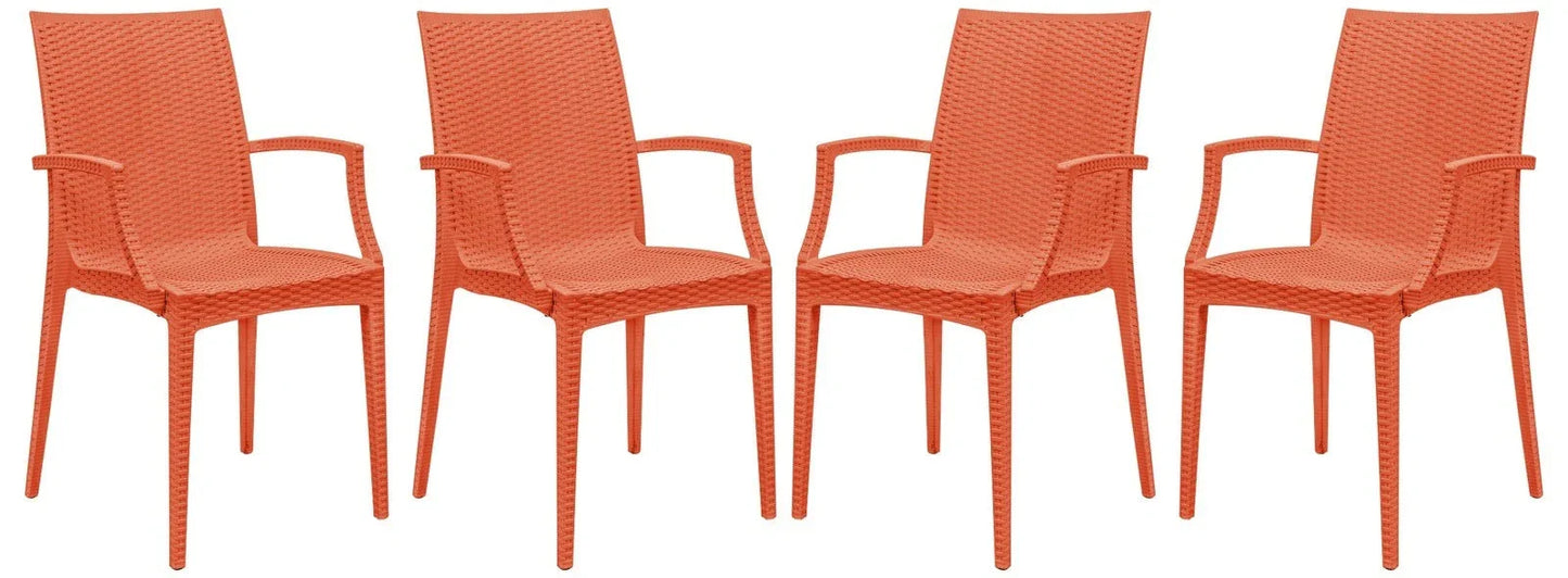 Weave Mace Indoor/Outdoor Chair (With Arms) - Elax Furniture