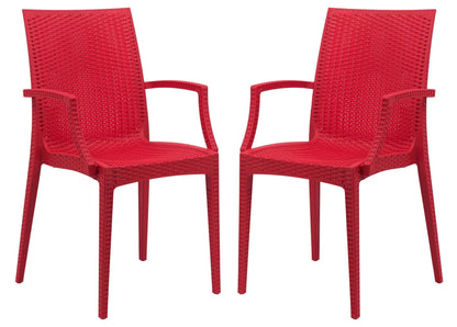 Weave Mace Indoor/Outdoor Chair (With Arms) - Elax Furniture