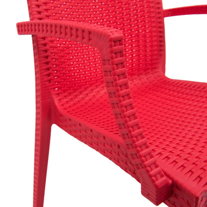 Weave Mace Indoor/Outdoor Chair (With Arms) - Elax Furniture