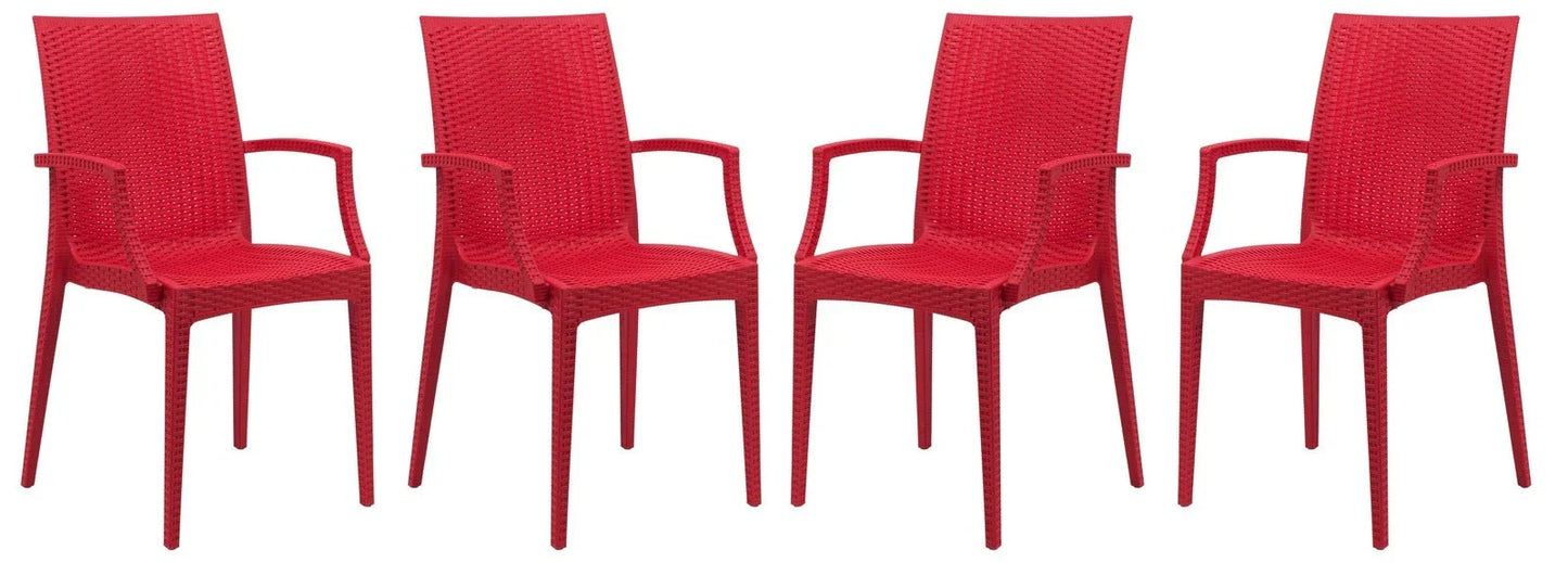 Weave Mace Indoor/Outdoor Chair (With Arms) - Elax Furniture