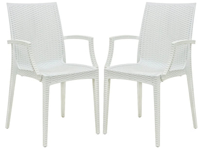 Weave Mace Indoor/Outdoor Chair (With Arms) - Elax Furniture