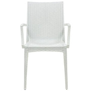 Mace Mid-Century 7-Piece Outdoor Dining Set: 4 Side Chairs & 2 Armchairs - Elax Furniture