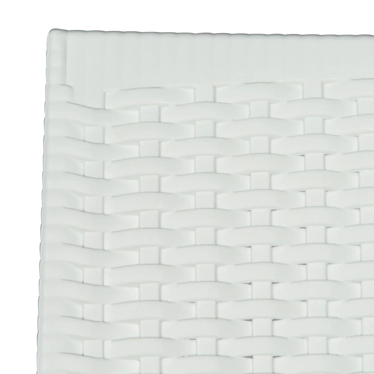 Mace Patio Outdoor Dining Armchair with Weave Design in Polypropylene (Open Box) - Elax Furniture