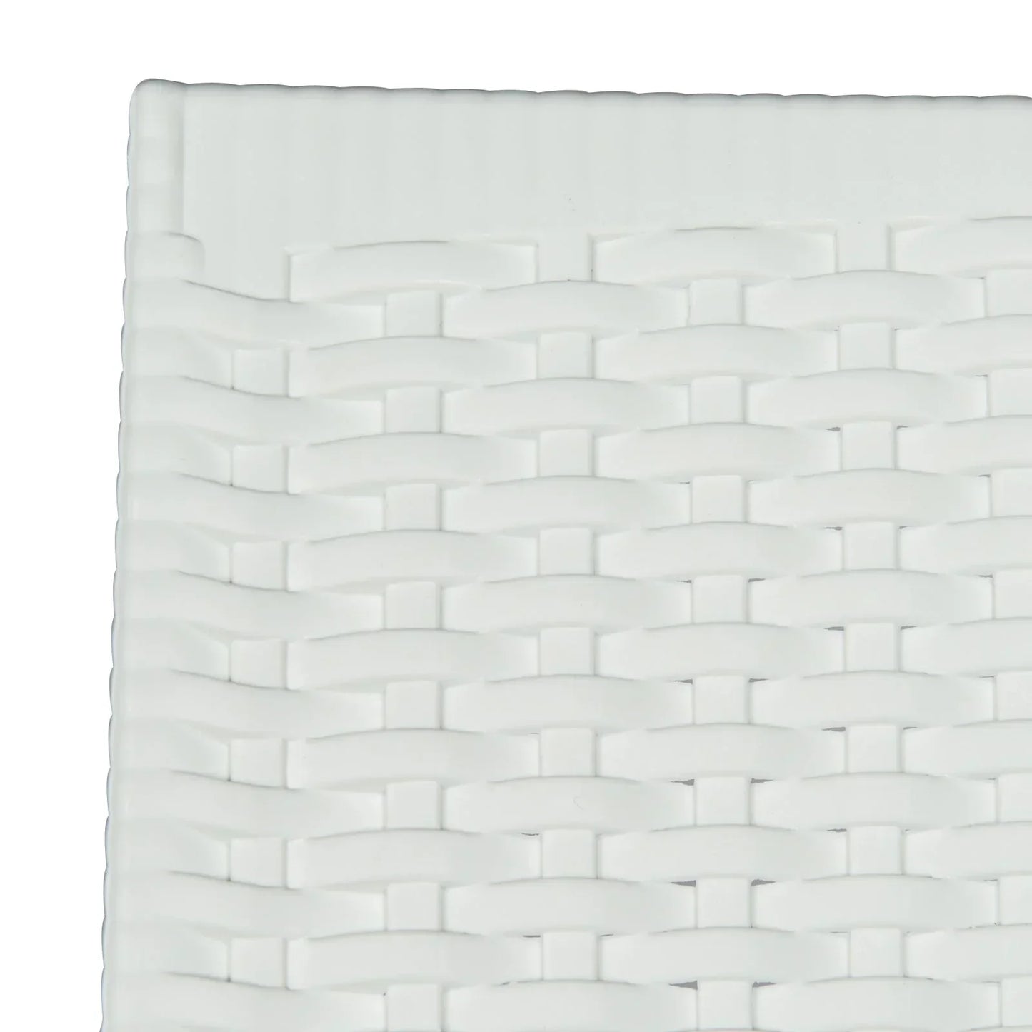 Mace Patio Outdoor Dining Armchair with Weave Design in Polypropylene (Open Box) - Elax Furniture