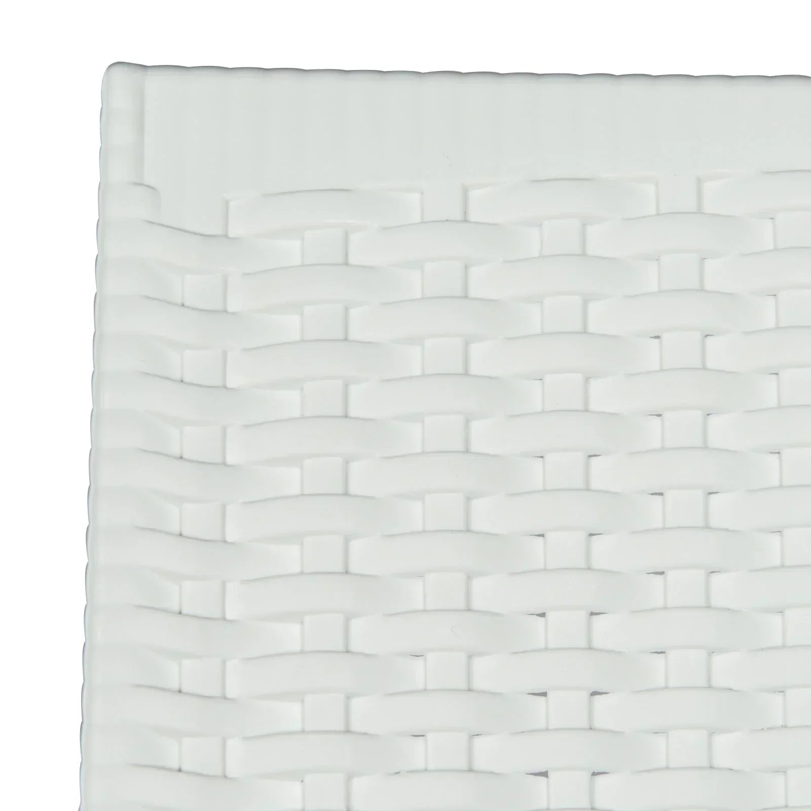 Mace Patio Outdoor Dining Armchair with Weave Design in Polypropylene (Open Box) - Elax Furniture