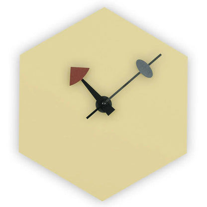 Manchester Modern hexagon Silent Non-Ticking Wall Clock - Elax Furniture