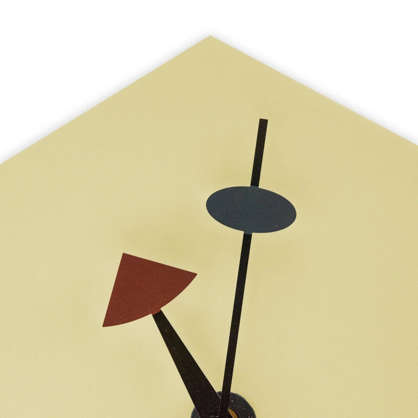 Manchester Modern hexagon Silent Non-Ticking Wall Clock - Elax Furniture