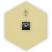 Manchester Modern hexagon Silent Non-Ticking Wall Clock - Elax Furniture