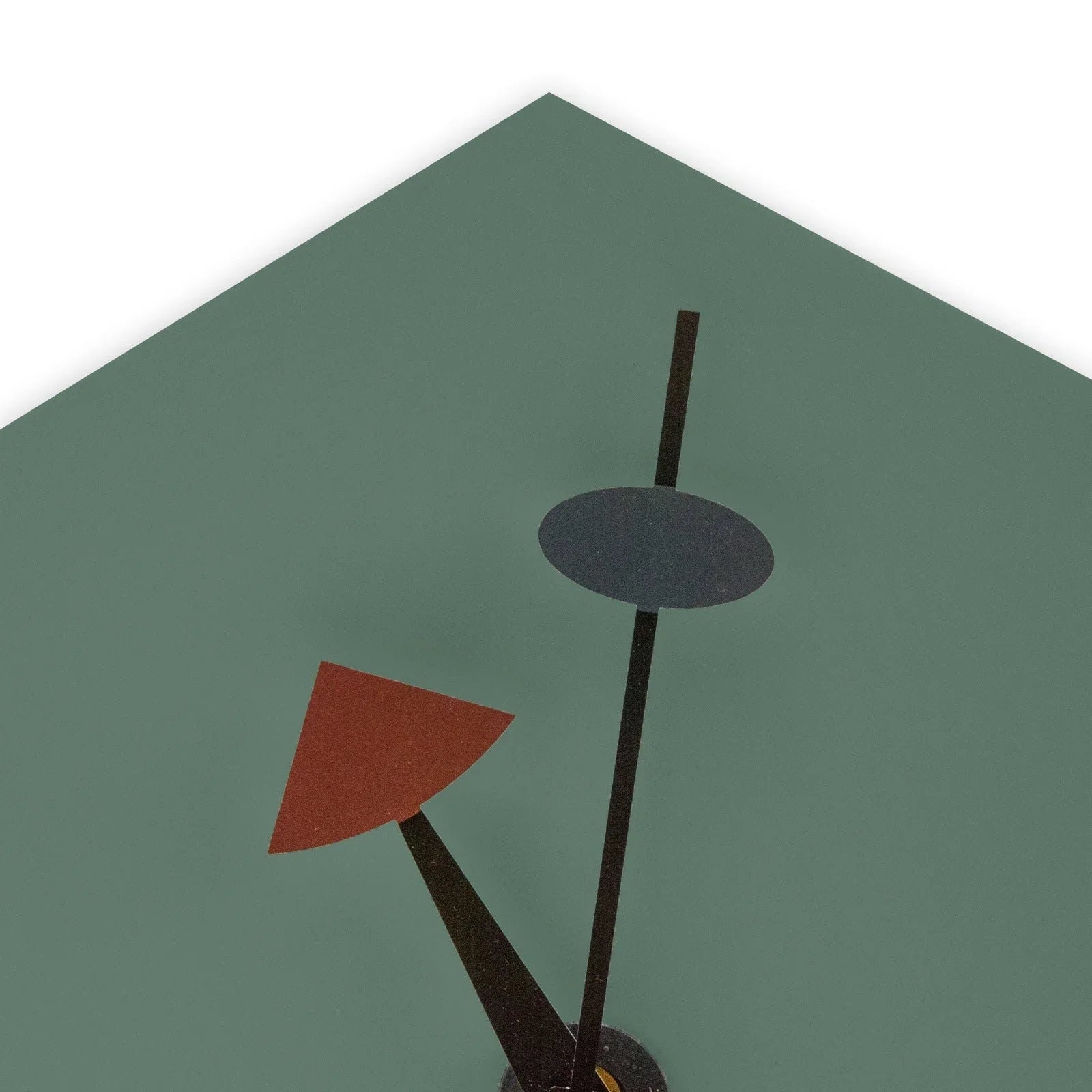 Manchester Modern hexagon Silent Non-Ticking Wall Clock - Elax Furniture