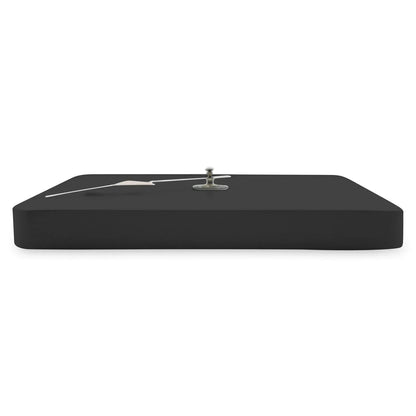 Manchester Modern Square Silent Non-Ticking Wall Clock - Elax Furniture